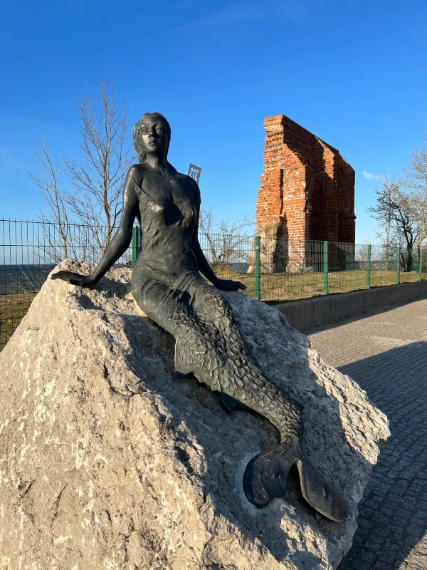 ruiny kościoła w Trzęsaczu - atrakcje Rewal